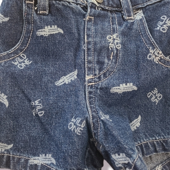 Infant Boy Jean Shorts - Picture 2 of 4